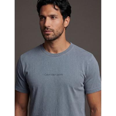 Camiseta Manga Curta Calvin Klein Jeans Masculino Logo Est. 1978 - Marinho