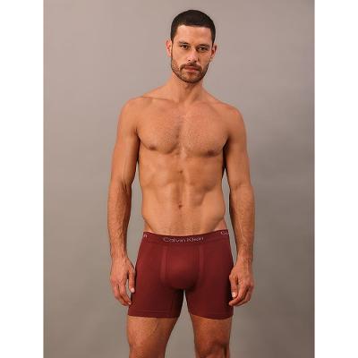 Kit 2 Cuecas Trunk Seamless Modal - Preto + Bordô