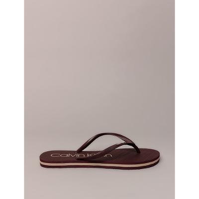 Chinelo Swim Calvin Klein - Bordo