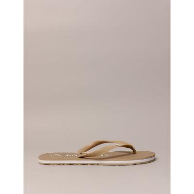 Chinelo Swim Calvin Klein - Caqui Claro