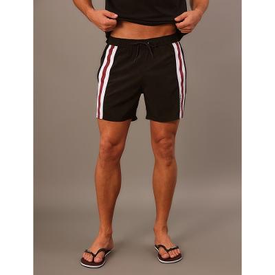 Shorts D'Água Masculino Cadarço Lateral - Preto
