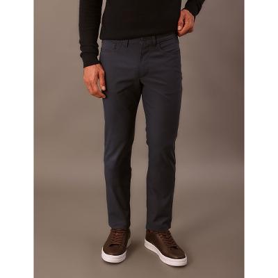 Calça Calvin Klein Stretch 5 Bolsos - Azul Médio