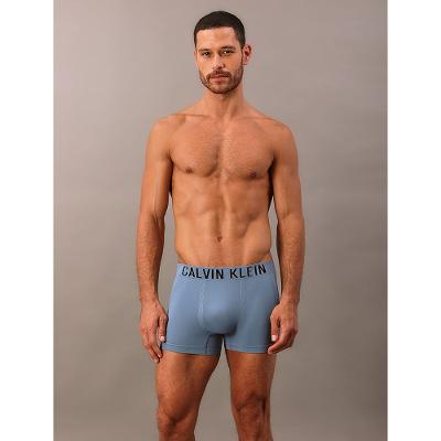 Cueca Trunk Intense Power Seamless Calvin Klein Underwear - Azul Claro