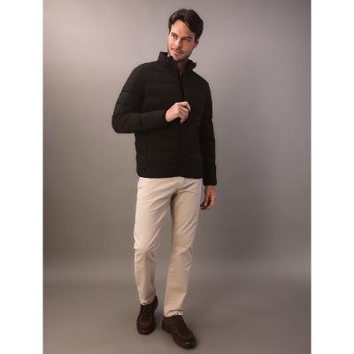 Jaqueta Masculina Matelasse Calvin Klein Com Ziper - Preto