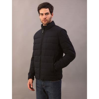 Jaqueta Masculina Matelasse Calvin Klein Com Zíper - Marinho