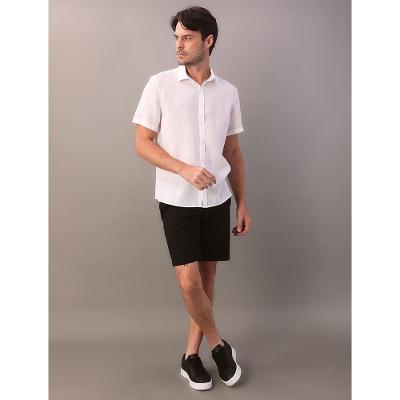 Bermuda de Chino Masculina Clássica Essentials Carnaby Calvin Klein - Preto