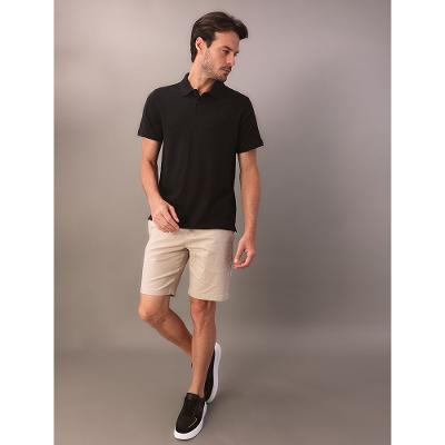 Bermuda de Chino Masculina Clássica Essentials Carnaby Calvin Klein - Caqui Medio