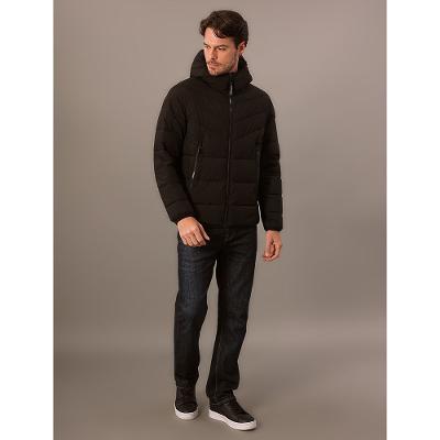 Jaqueta Masculina Matelassê Camuflada Calvin Klein - Preto