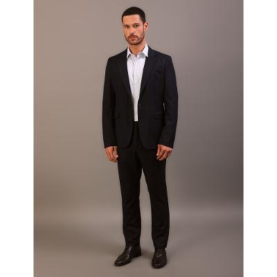Costume Masculino Essentials Slim Abotoamento Simples Calvin Klein - Azul Marinho