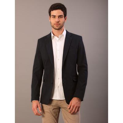 Camisa Masculina Manga Longa Slim Básica - Branco