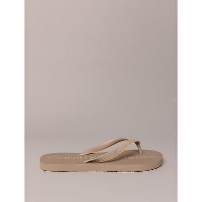 Chinelo Masculino Basic Calvin Klein Jeans - Caqui Claro