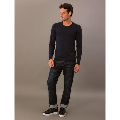 Tricot Masculino Decote Redondo Calvin Klein - Marinho