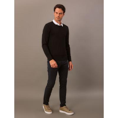 Tricot Masculino Decote Redondo Calvin Klein - Preto