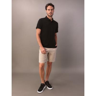Polo Masculina Liquid Touch Calvin Klein - Preto