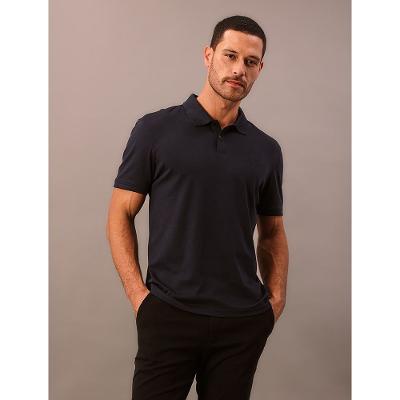 Polo Masculina Liquid Touch Calvin Klein - Azul Marinho