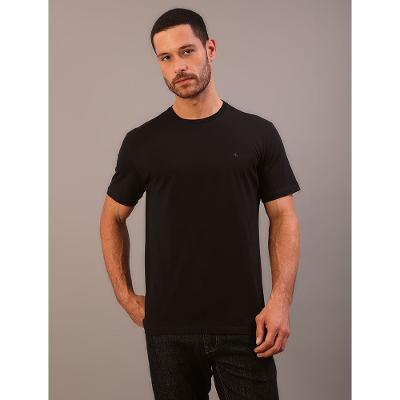 Camiseta Masculina Pima Calvin Klein Jeans - Preto