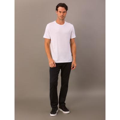 Camiseta Masculina Gola Careca Solid Liquid - Branco