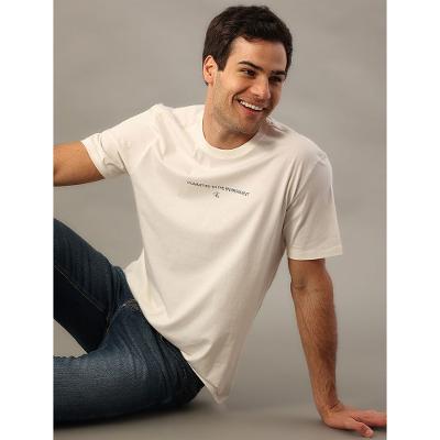 Camiseta Manga Curta Comitted To The Environment - Off White