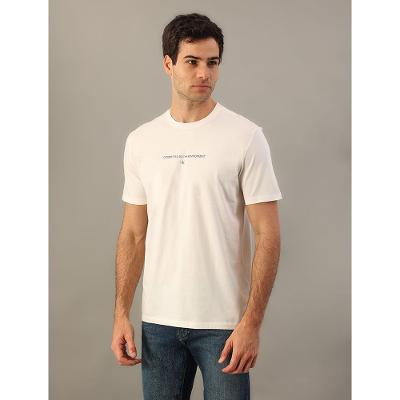 Camiseta Manga Curta Comitted To The Environment - Off White