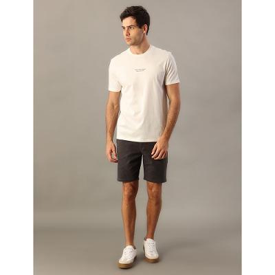 Camiseta Manga Curta Logo Calvin Klein Jeans Ny - Off White