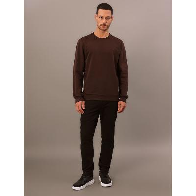 Casaco Moletom Calvin Klein Jeans Masculino Calvin Klein Bordado - Cafe