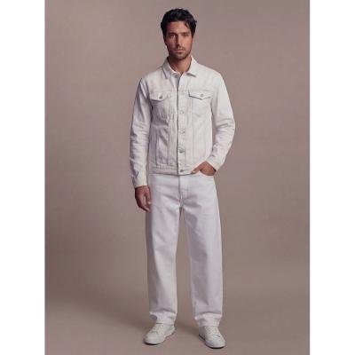 Jaqueta Jeans Trucker Bleached - Azul Claro