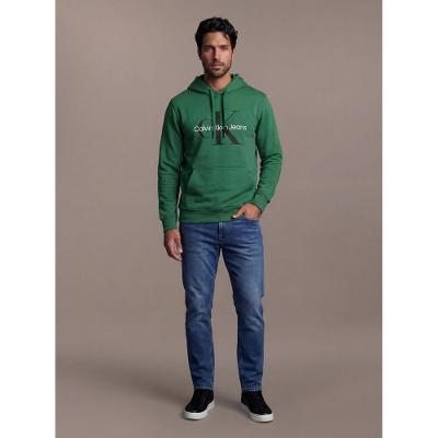 Moletom Masculino Hoddie Calvin Klein Jeans - Floresta