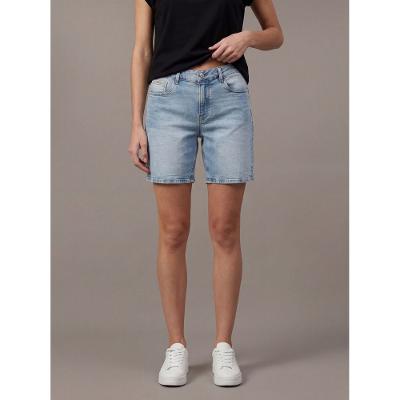 Bermuda Jeans 5 Pockets - Azul Claro