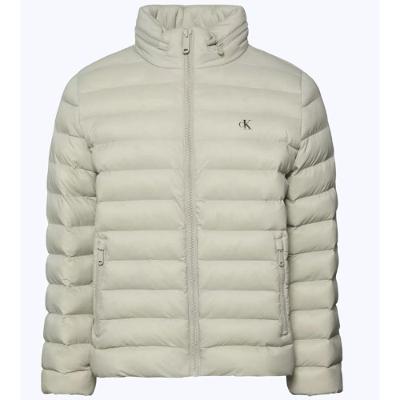 Jaqueta Calvin Klein Puffer Light Matelasse - Gelo