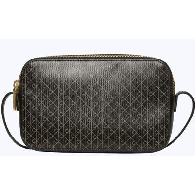 Bolsa Calvin Klein Feminina Camera Bag Aop Monograma - Preto