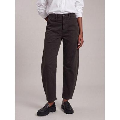 Calça Veludo Barrel - Marrom