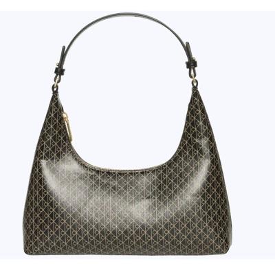 Bolsa Calvin Klein Feminina Shoulder Monograma Aop - Preto