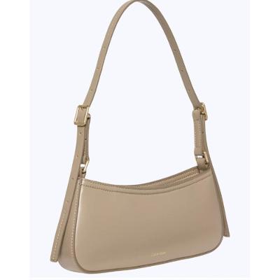 Bolsa Calvin Klein Jeans Feminina Shoulder Bag Logo Reissue - Havana