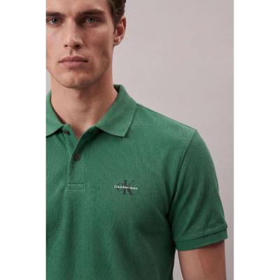 Polo Mc Ckj Masc Logo Re Issue Peito - Verde