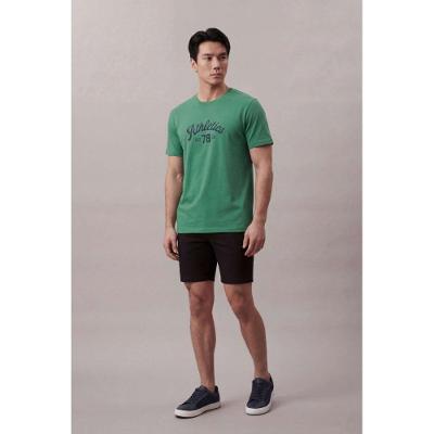 Camiseta Manga Curta Calvin Klein Jeans Masculino Athletics Estampa 78 - Verde