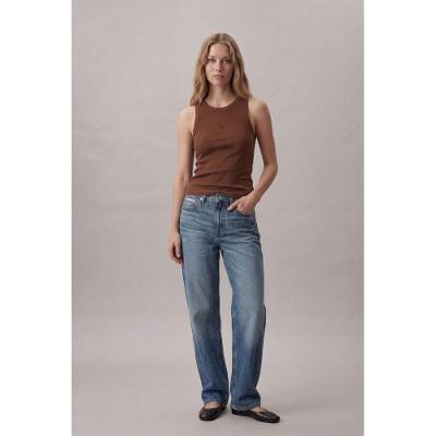 Calça Barrel 90s - Azul Médio