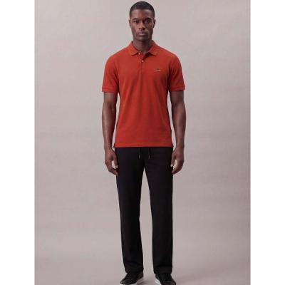 Polo Mc Ckj Masc Logo Re Issue Peito - Ferrugem