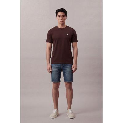Camiseta Mc Ckj Masc Premium - Marrom