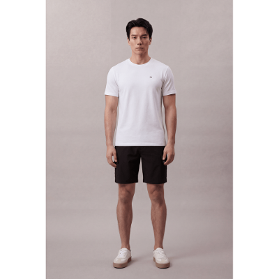 Camiseta Mc Ckj Masc Logo Ck Costas - Branco