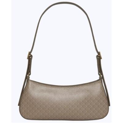 Bolsa Ck Shoulder Small Monograma Aop - Havana