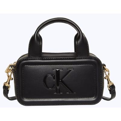 Bolsa Ckj Mini  Bold Logo - Preto