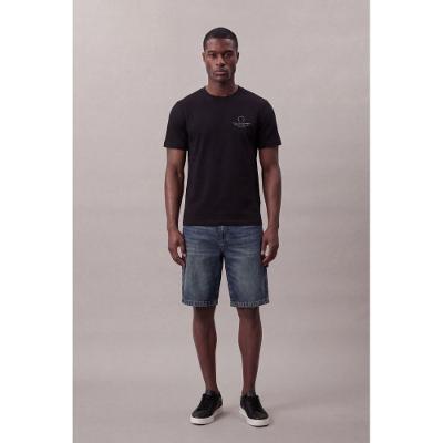 Camiseta Manga Curta Calvin Klein Jeans Masculino Sports Collection - Preto