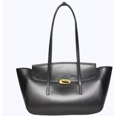 Bolsa Ck Detalhe Dourado - Preto