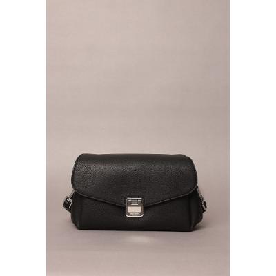 Bolsa Ck Crossbody Alça Larga - Preto