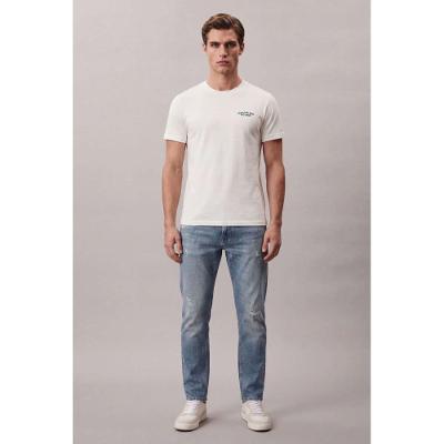 Camiseta Mc Ckj Masc 78 Nyc League - Off White