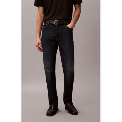 Calça Ckj Slim Straight - Azul Escuro