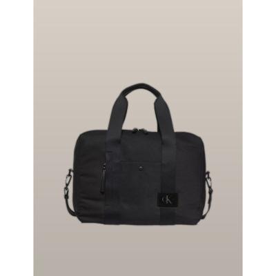 Mala Calvin Klein Jeans Canvas Grande - Preto