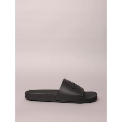 Chinelo Calvin Klein Jeans Slide - Preto