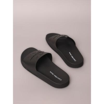 Chinelo Calvin Klein Jeans Slide - Preto