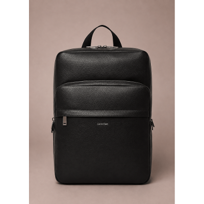 Mochila Ck Quadrada Slim - Preto